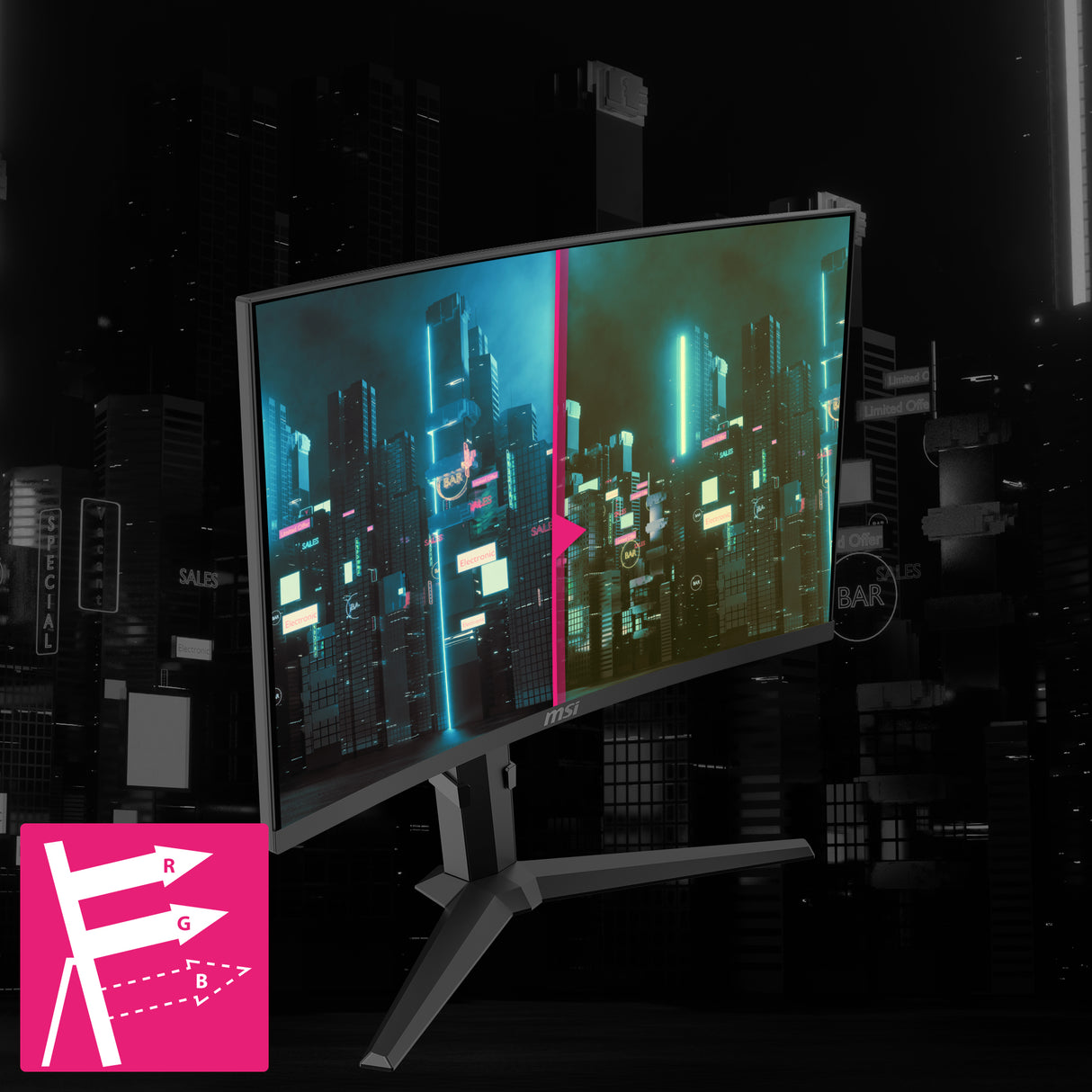 MPG 275CQRXF | MSI Gaming Monitor - MSI e-Shop | Offiziell von MSI Deutschland