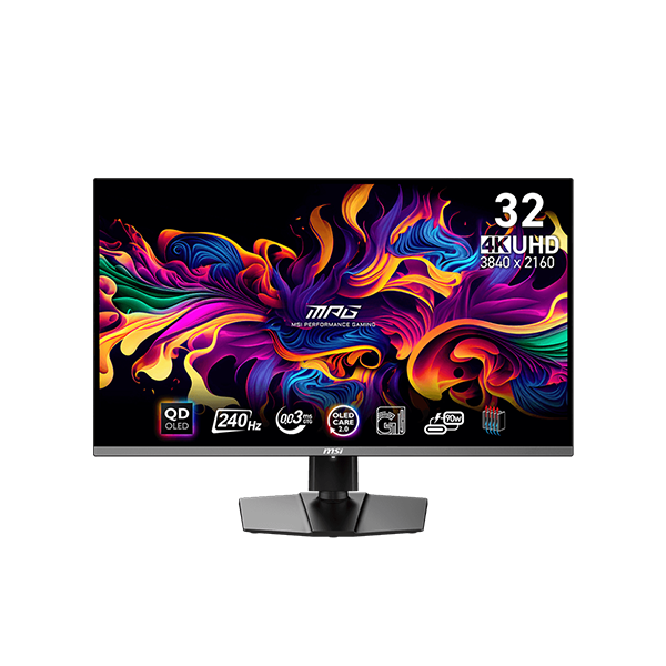 MSI MPG 321URX QD-OLED – 32″ 4K 240 Hz Gaming-Monitor | MSI