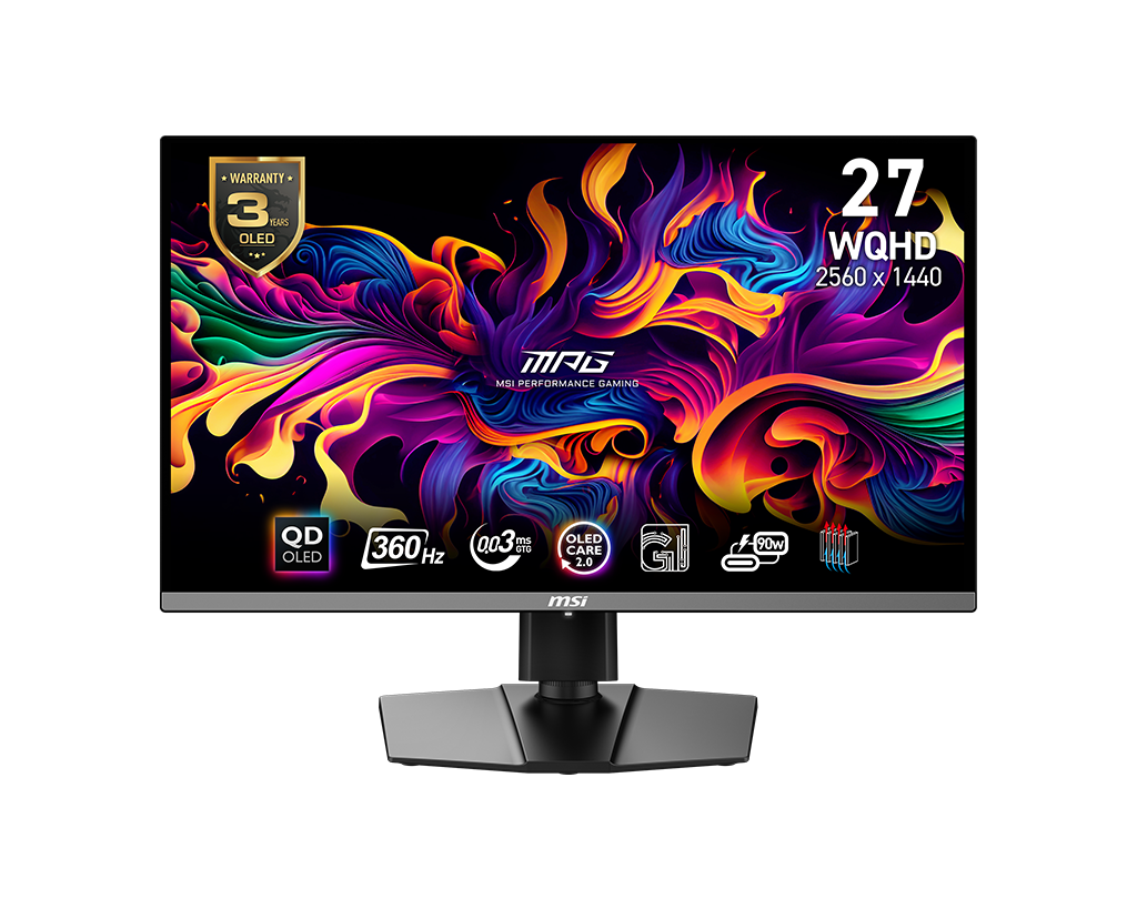 MPG 271QRXDE QD-OLED | MSI Gaming Monitor - MSI e-Shop | Offiziell von MSI Deutschland