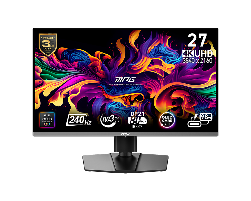 MPG 272URX QD-OLED | MSI Gaming Monitor