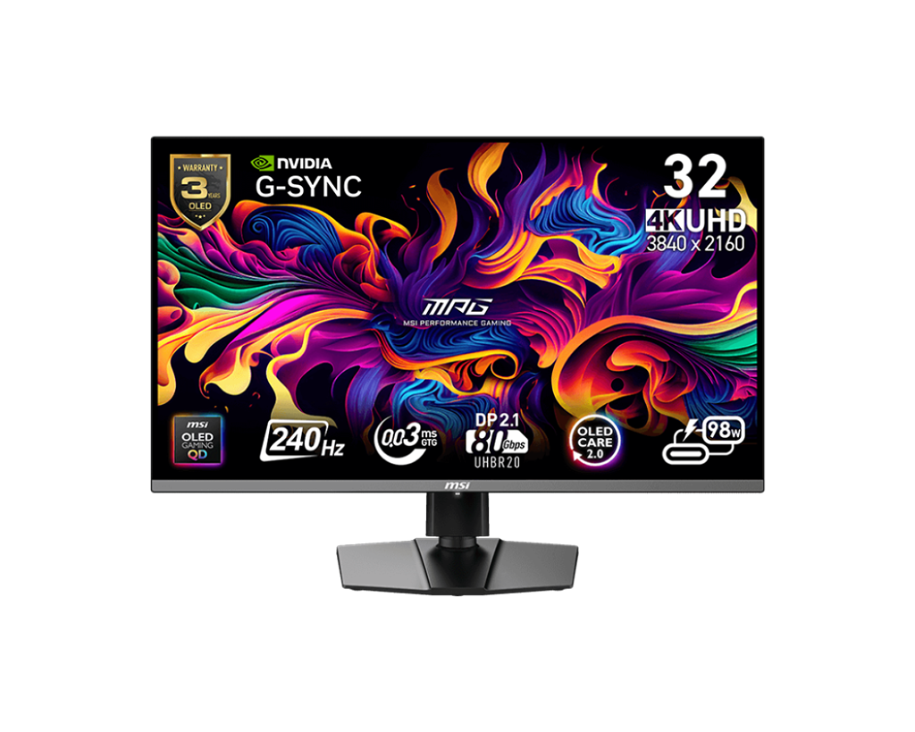 MPG 322URXDE QD-OLED | MSI Gaming Monitor - MSI e-Shop | Offiziell von MSI Deutschland