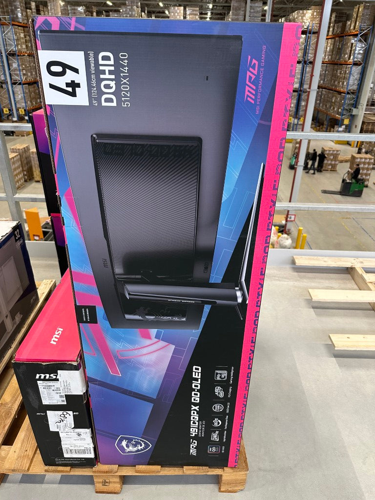 MPG 491CQPX QD-OLED | MSI Gaming Monitor  ****Verpackung leicht beschädigt**** - MSI e-Shop | Offiziell von MSI Deutschland