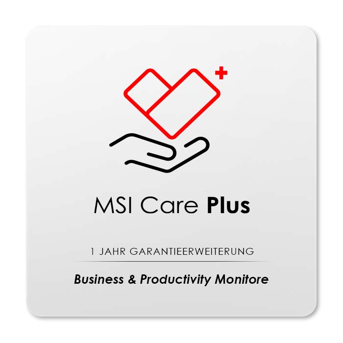 Ein (1) Jahr Garantieverlängerung für PRO Monitor | MSI Care