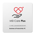 Zwei (2) Jahre Garantieverlängerung für Business & Productivity Desktop PC | MSI Care - MSI e-Shop | Offiziell von MSI Deutschland