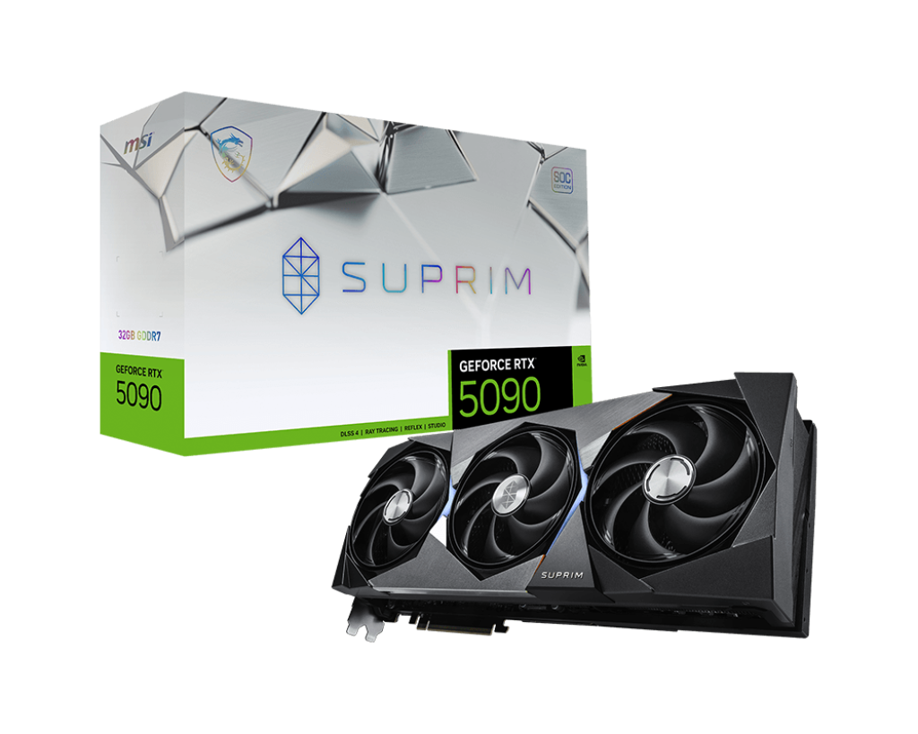 MSI Grafikkarte GeForce RTX 5090 32G SUPRIM SOC  ***Versandrückläufer****