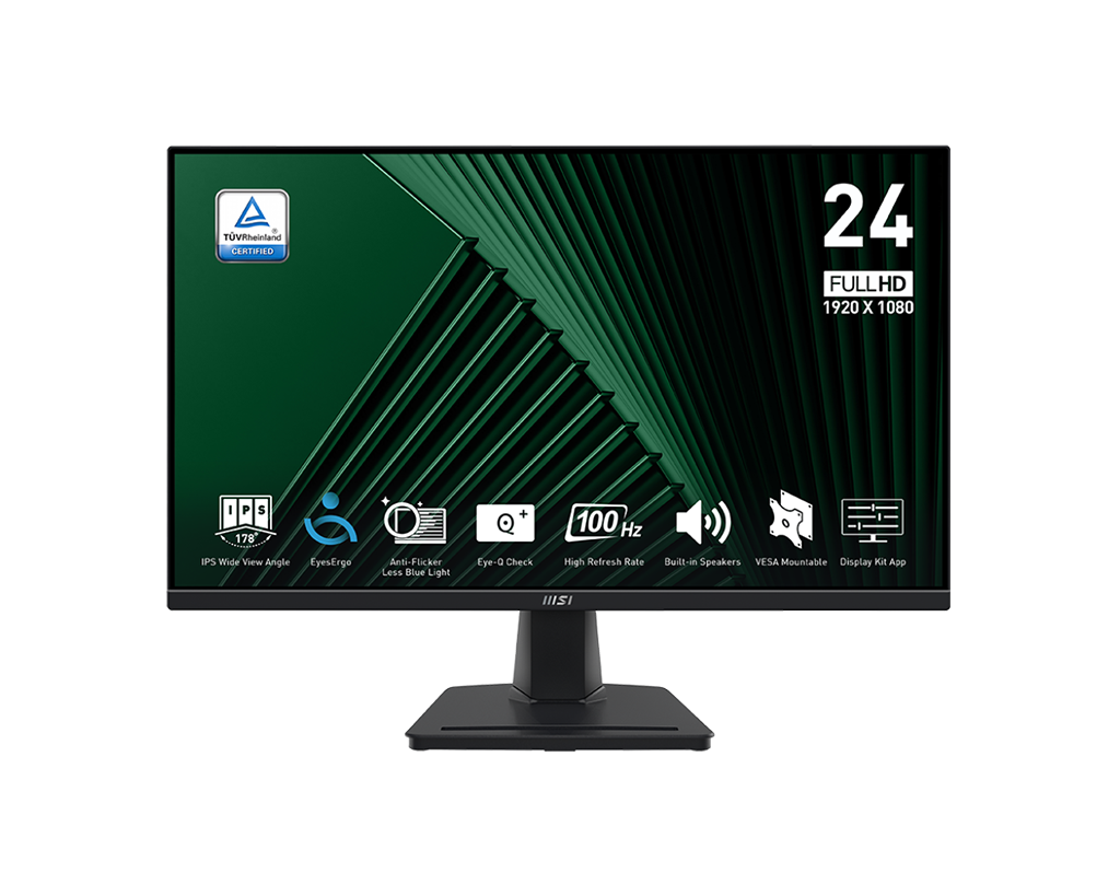 PRO MP245G | MSI PRO Monitor - MSI e-Shop | Offiziell von MSI Deutschland