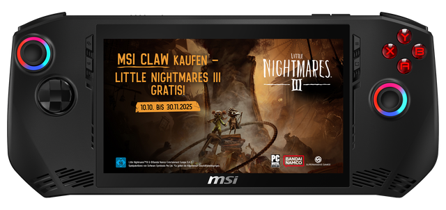 MSI CB Handheld PC Claw 7 AI+ A2VM-028DE - MSI e-Shop | Offiziell von MSI Deutschland