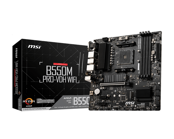 amd 5600 MSI B550M PRO-VDH WIFI セット MSI_Motherboard_B550M_PRO-