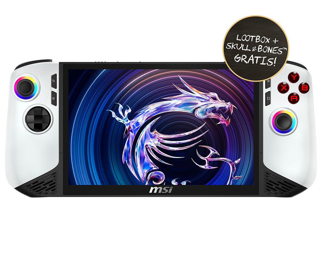 MSI Handheld PC CLAW 8 AI+ A2VM POLAR TEMPEST EDITION-091DE