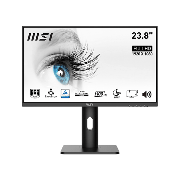 MSI CB PRO MP243XPDE｜24 zoll-100hz-FHD-IPS Panel-TÜV zertifiziertes | MSI PRO Monitor - MSI e-Shop | Offiziell von MSI Deutschland