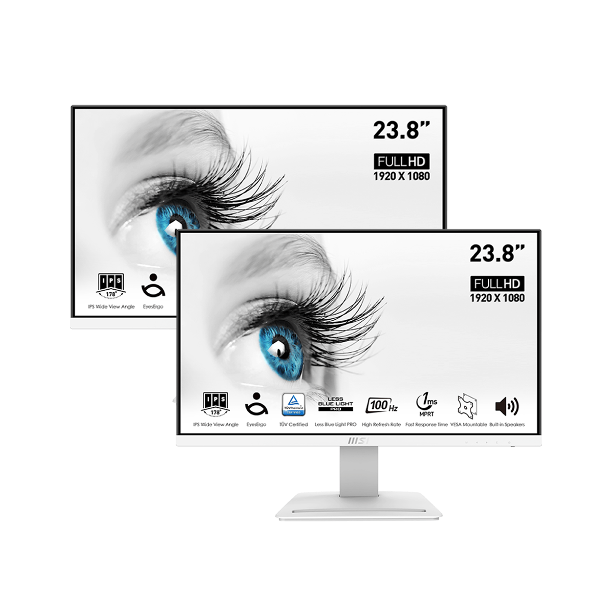 Pack 2 - PRO MP243XWDE | MSI PRO Monitor