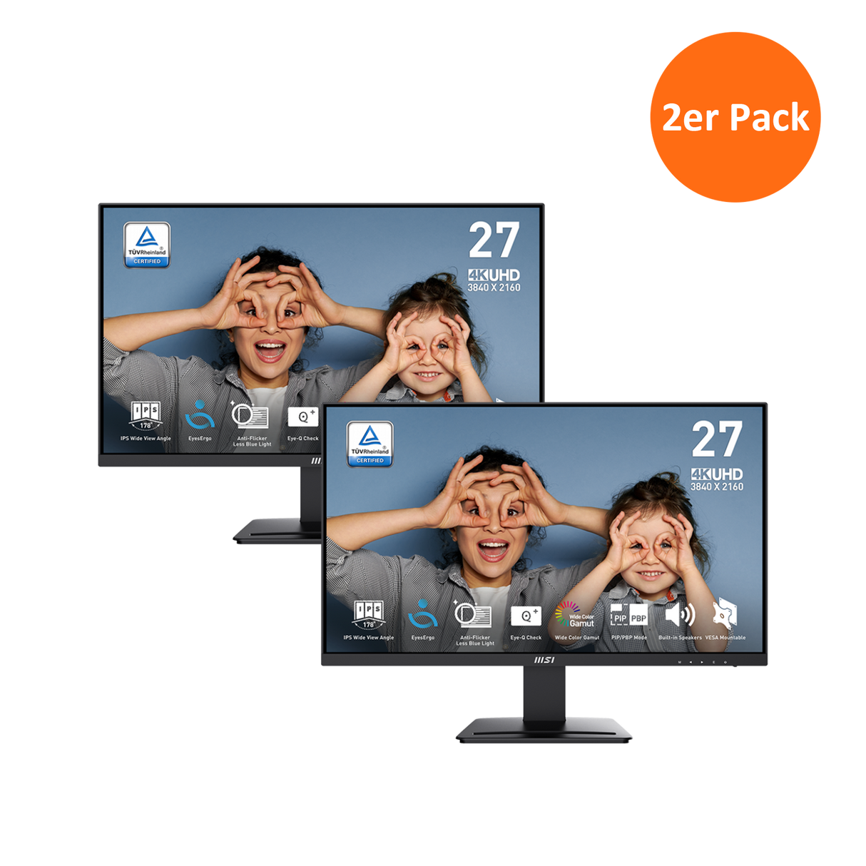 2er Pack - PRO MP273U | MSI Gaming Monitor