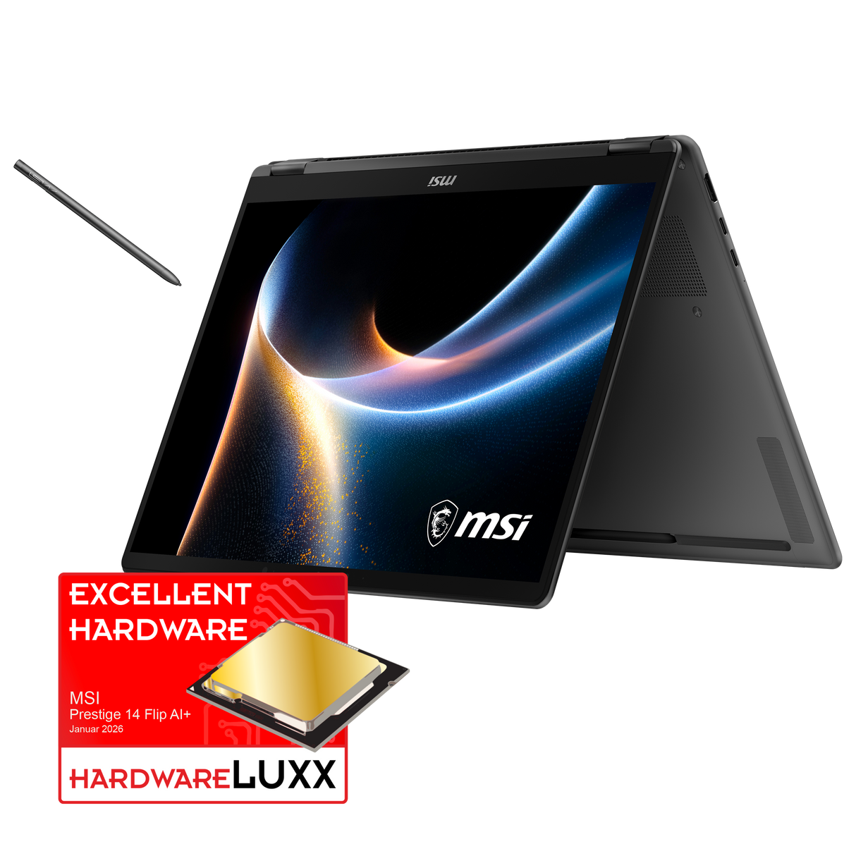MSI Laptop PRESTIGE 14 FLIP AI+ D3MTG-030 - MSI e-Shop | Offiziell von MSI Deutschland