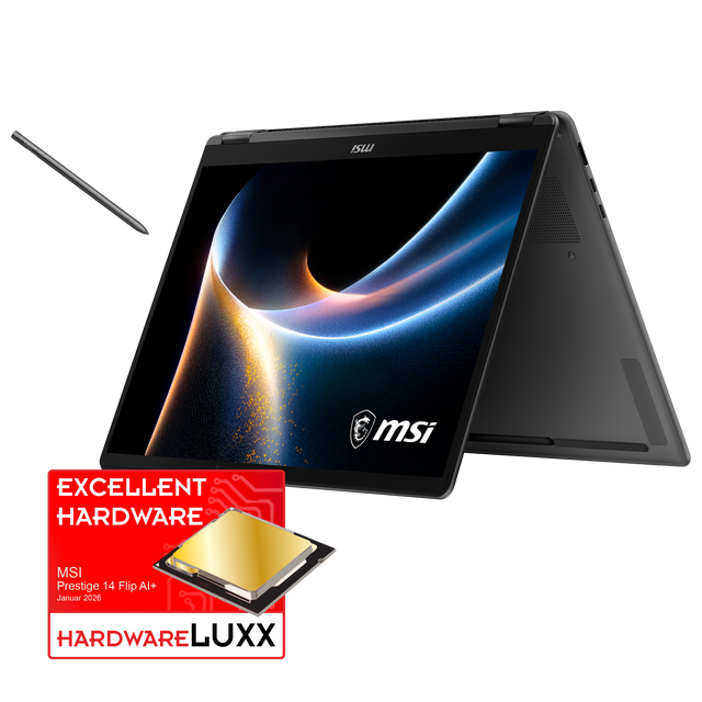 MSI Laptop PRESTIGE 14 FLIP AI+ D3MTG-030 - MSI e-Shop | Offiziell von MSI Deutschland