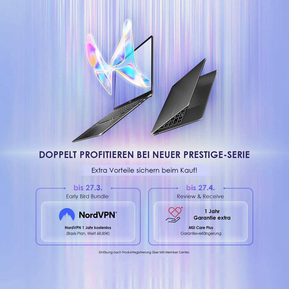 MSI Laptop PRESTIGE 14 FLIP AI+ D3MTG-030  ***Vorabbestellung*** Voraussichtlicher LT KW7