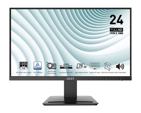 MSI 24' Monitor PRO MP243 E14 - Refurbished - MSI e-Shop | Offiziell von MSI Deutschland