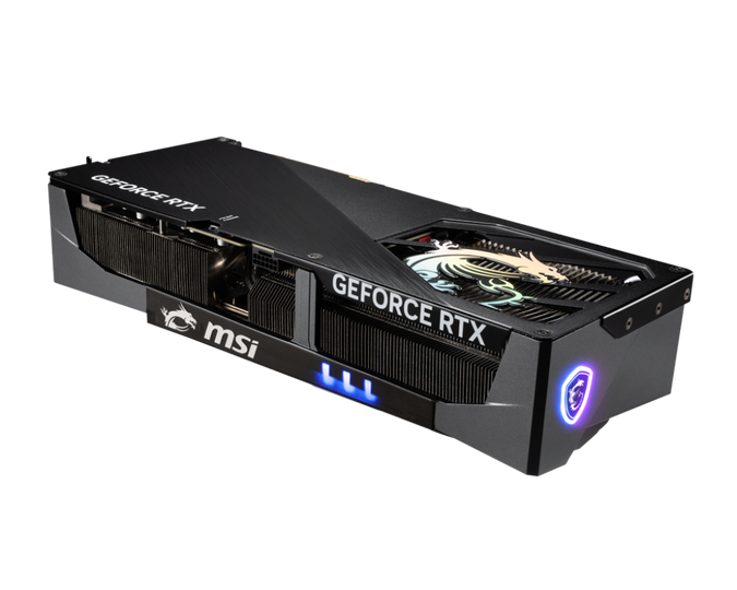 NVIDIA GeForce RTX 5090 angle view