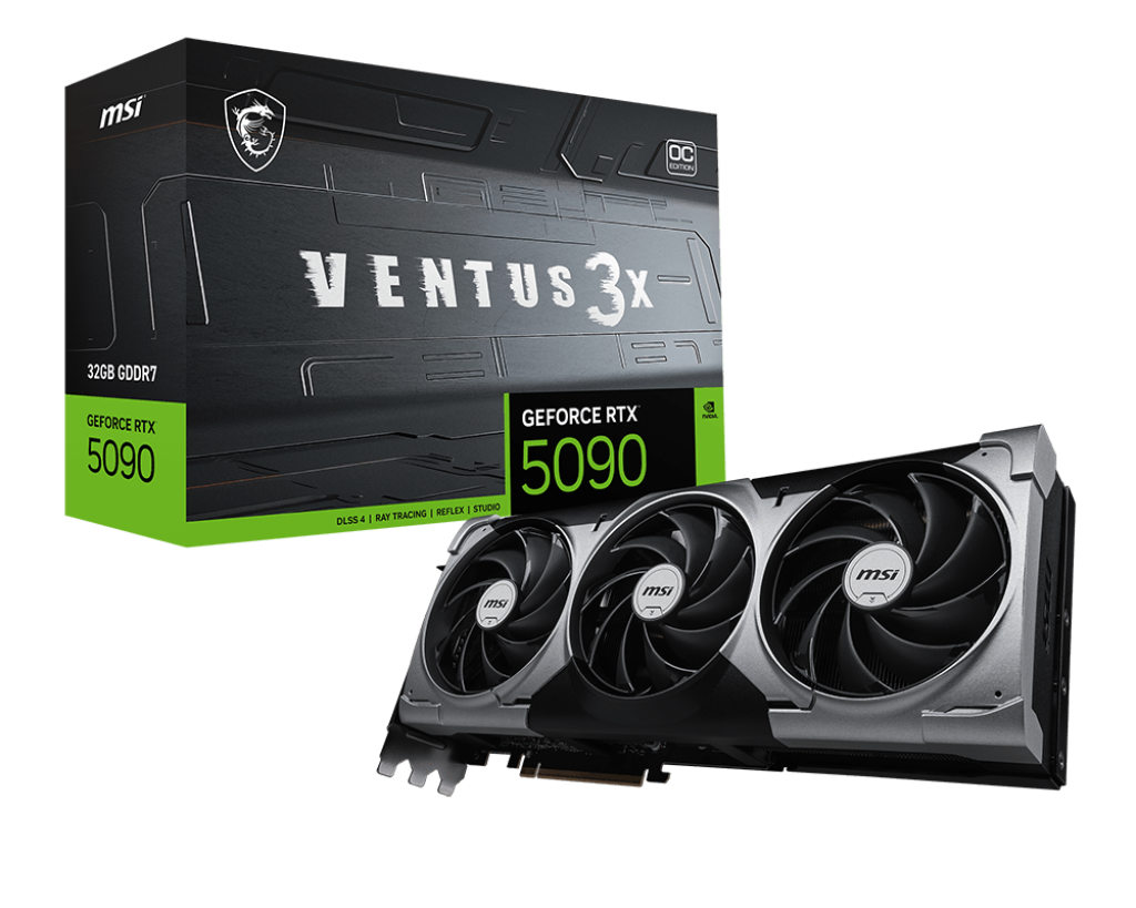 MSI Grafikkarte GeForce RTX 5090 32G VENTUS 3X OC - Refurbished