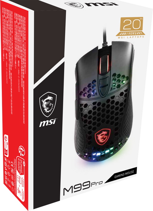 MSI Gaming Mouse_M99 Pro Box_20th