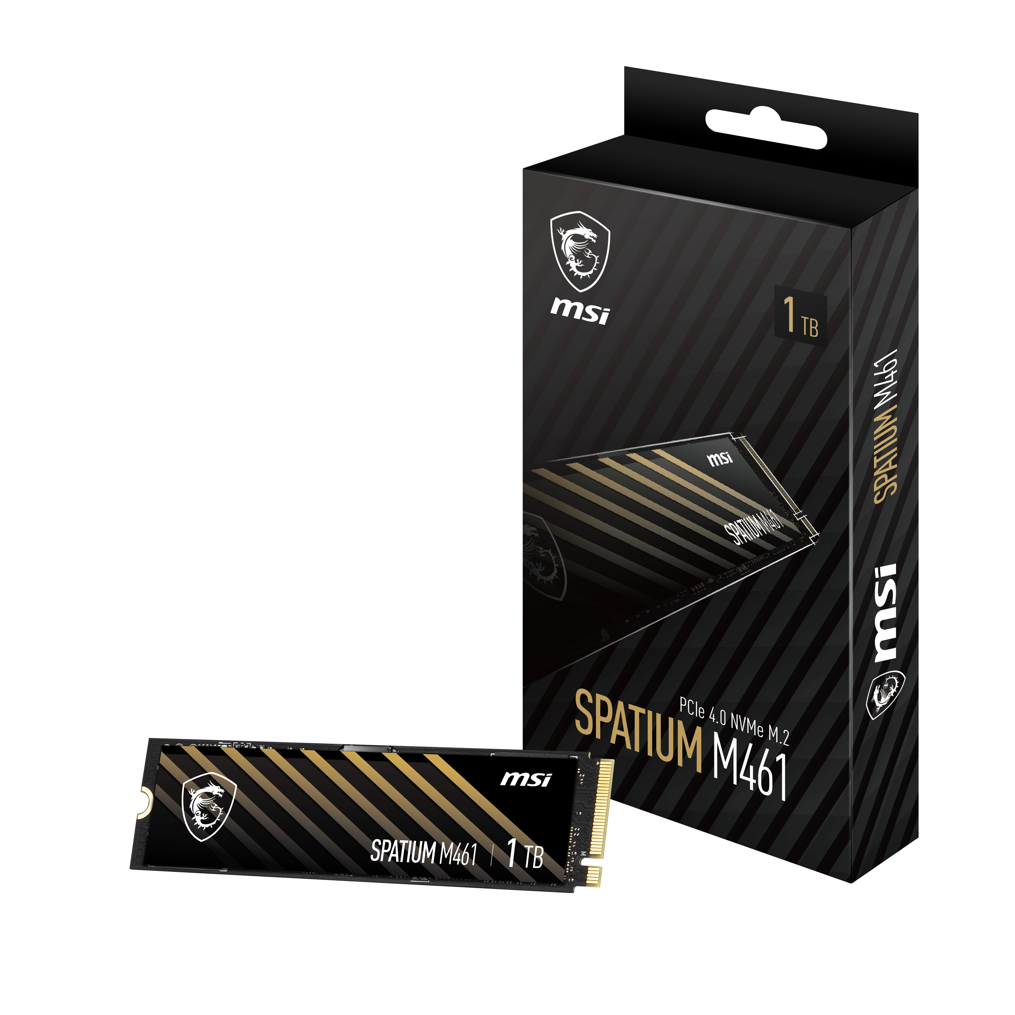 MSI SSD SPATIUM M461 PCIe 4.0 NVMe M.2 1TB – MSI e-Shop