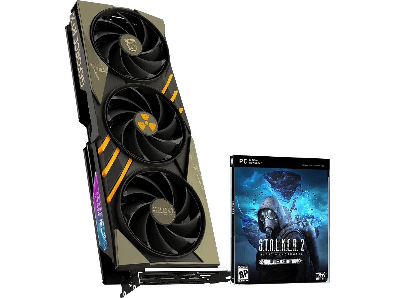 MSI Grafikkarte GeForce RTX 4070 Ti SUPER 16G GAMING SLIM STALKER 2 EDITION