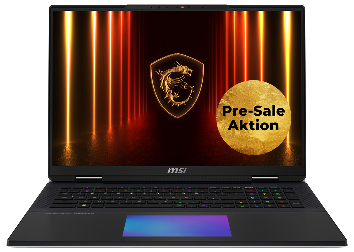 MSI Laptop Titan 18 HX AI A2XWIG-073,  RTX™ 5080   *** Vorabverkauf ** LT voraussichtlich ab KW 15!!!!!