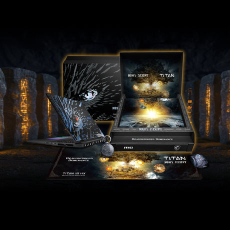MSI Laptop Titan 18 HX Dragon Edition Norse Myth A2XWJG-273,  RTX™ 5090  *** Vorabverkauf ** LT voraussichtlich ab KW 18!!!!!