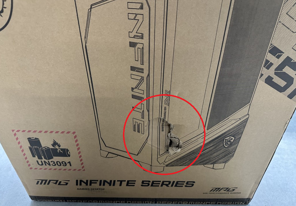 MSI Desktop PC MPG Infinite X3 AI 2NVV7-034AT ****Verpackung leicht beschädigt****