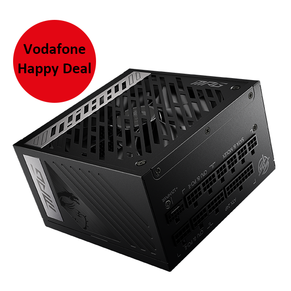 MSI Vodafone Desktop PC Netzteil 850Watt MPG A850G PCIE5 80Plus Gold ATX