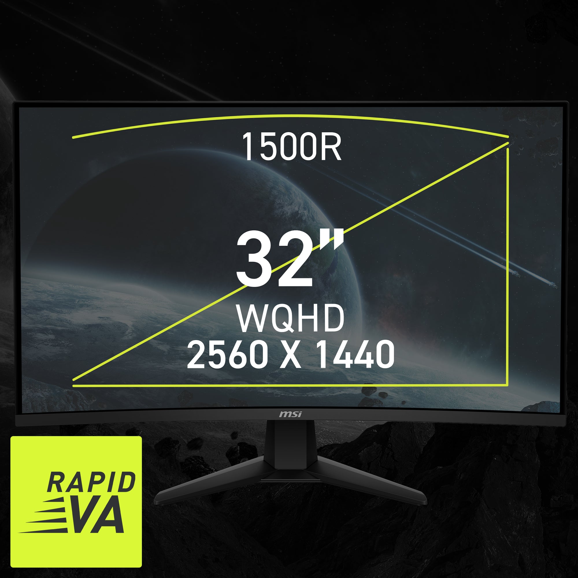 MSI CB MAG 32CQ6FDE  | MSI Gaming Monitor - MSI e-Shop | Offiziell von MSI Deutschland