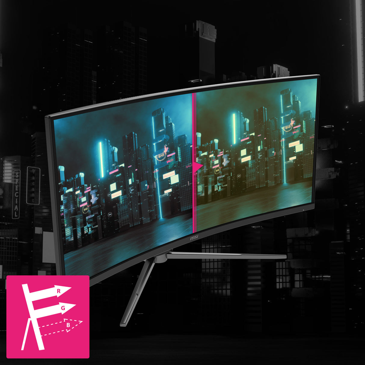 MSI CB MPG 346CQRF X24 | MSI Gaming Monitor - MSI e-Shop | Offiziell von MSI Deutschland