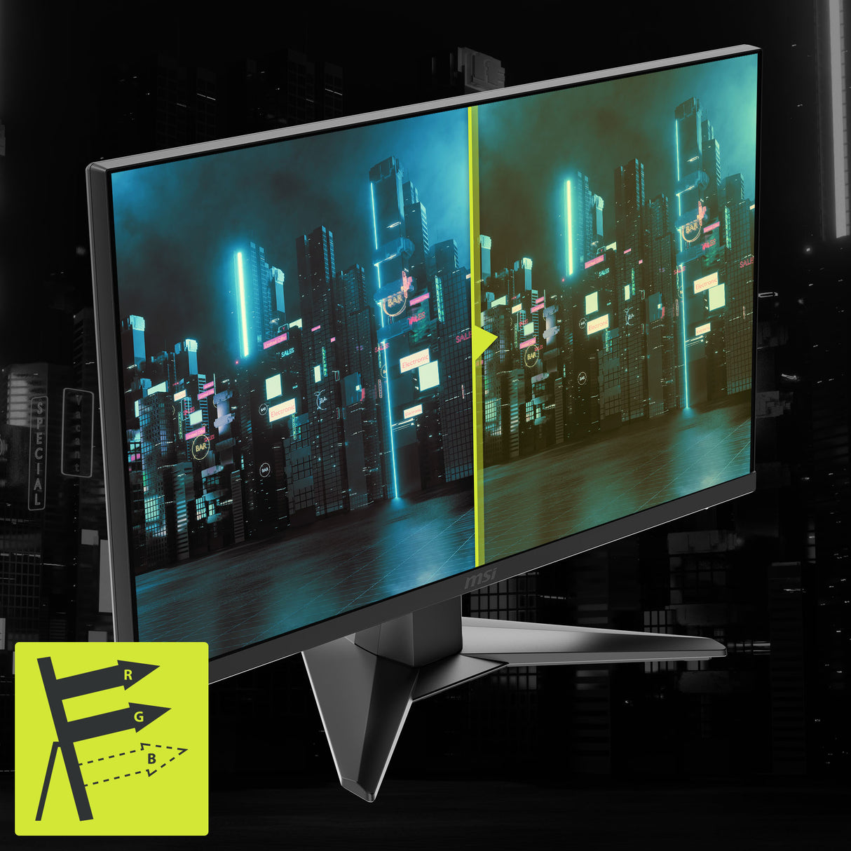 MSI CB MAG 242F | MSI Gaming Monitor - MSI e-Shop | Offiziell von MSI Deutschland