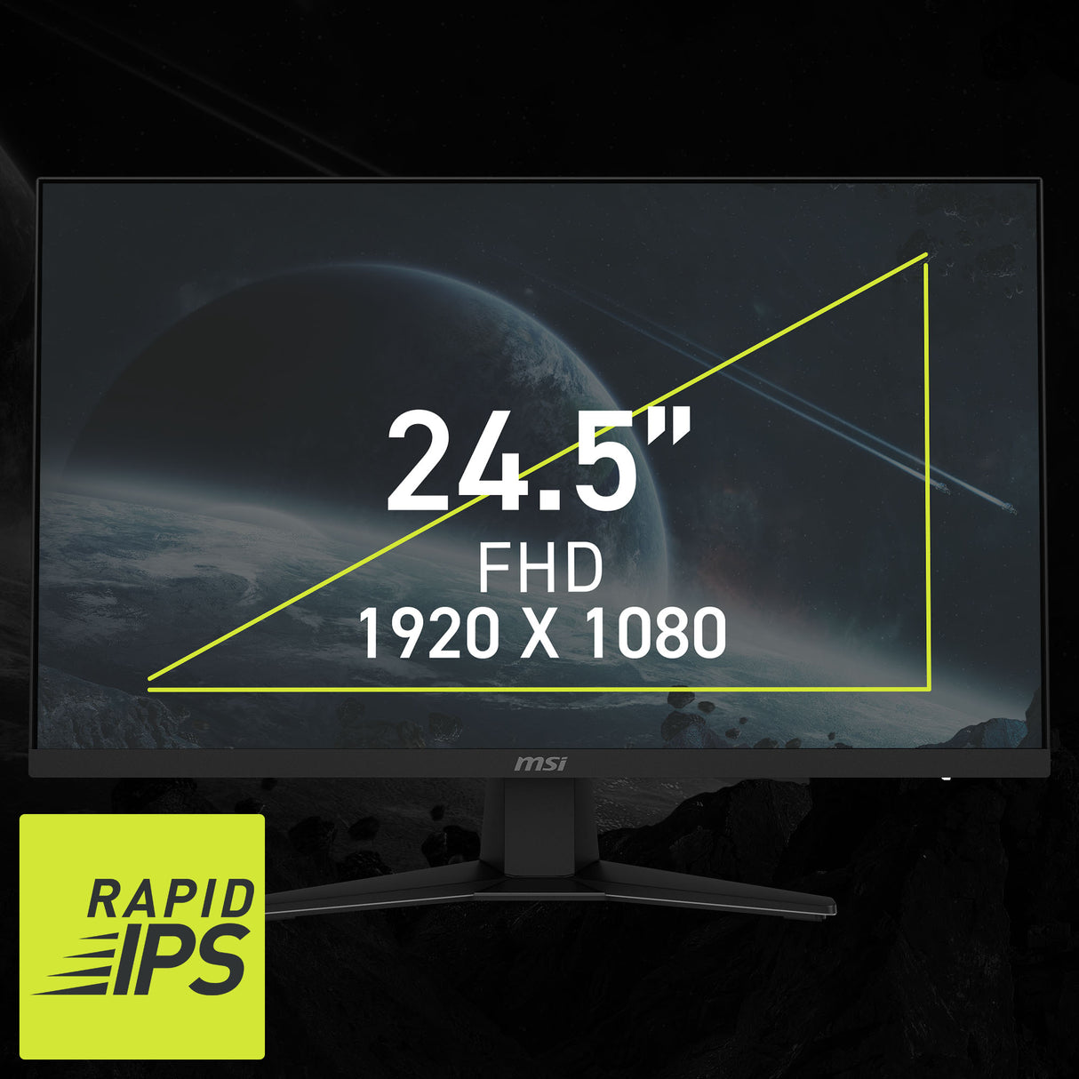 MSI CB MAG 255F E20 | MSI Gaming Monitor - MSI e-Shop | Offiziell von MSI Deutschland