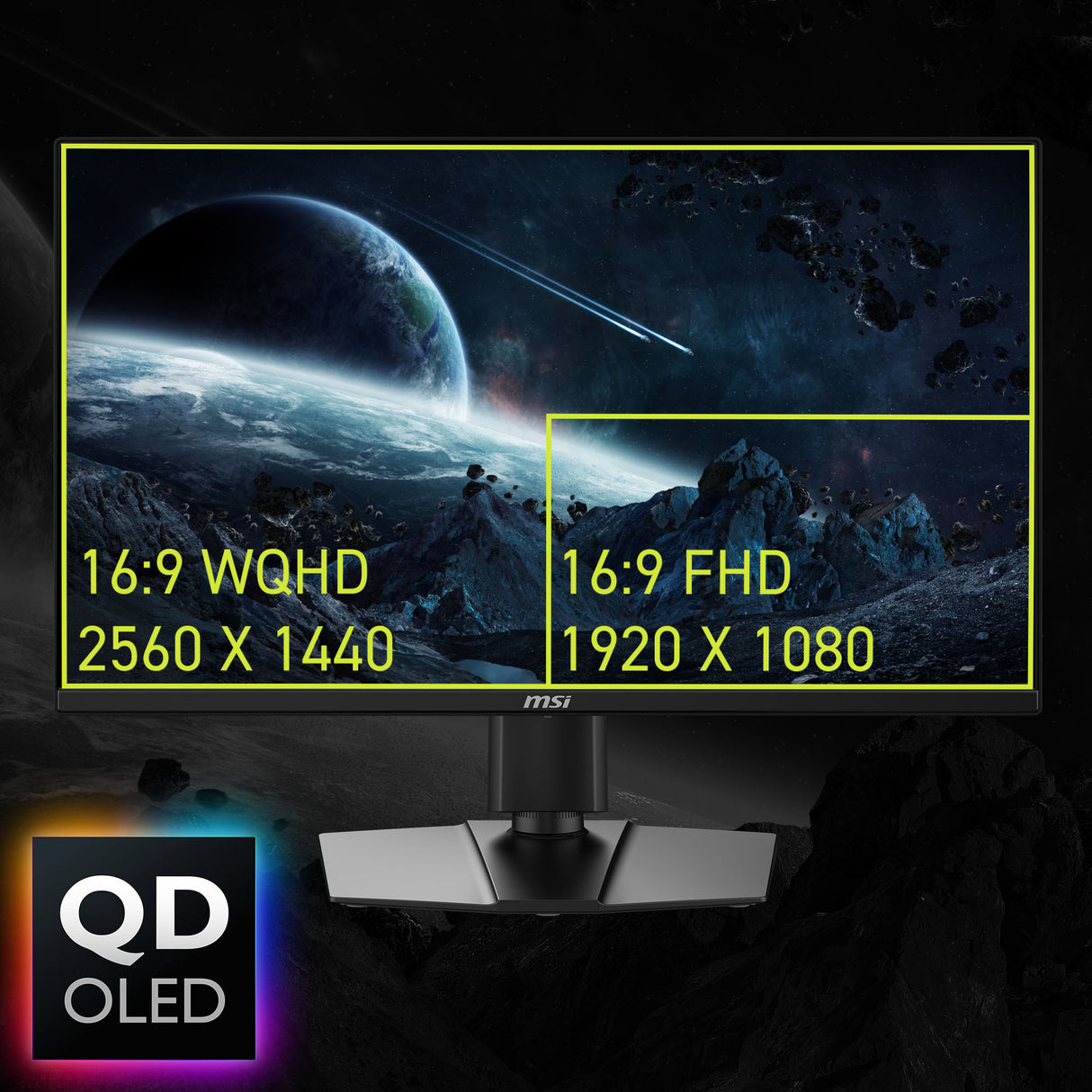 MAG 272QP QD-OLED X24 | MSI Gaming Monitor - MSI e-Shop | Offiziell von MSI Deutschland