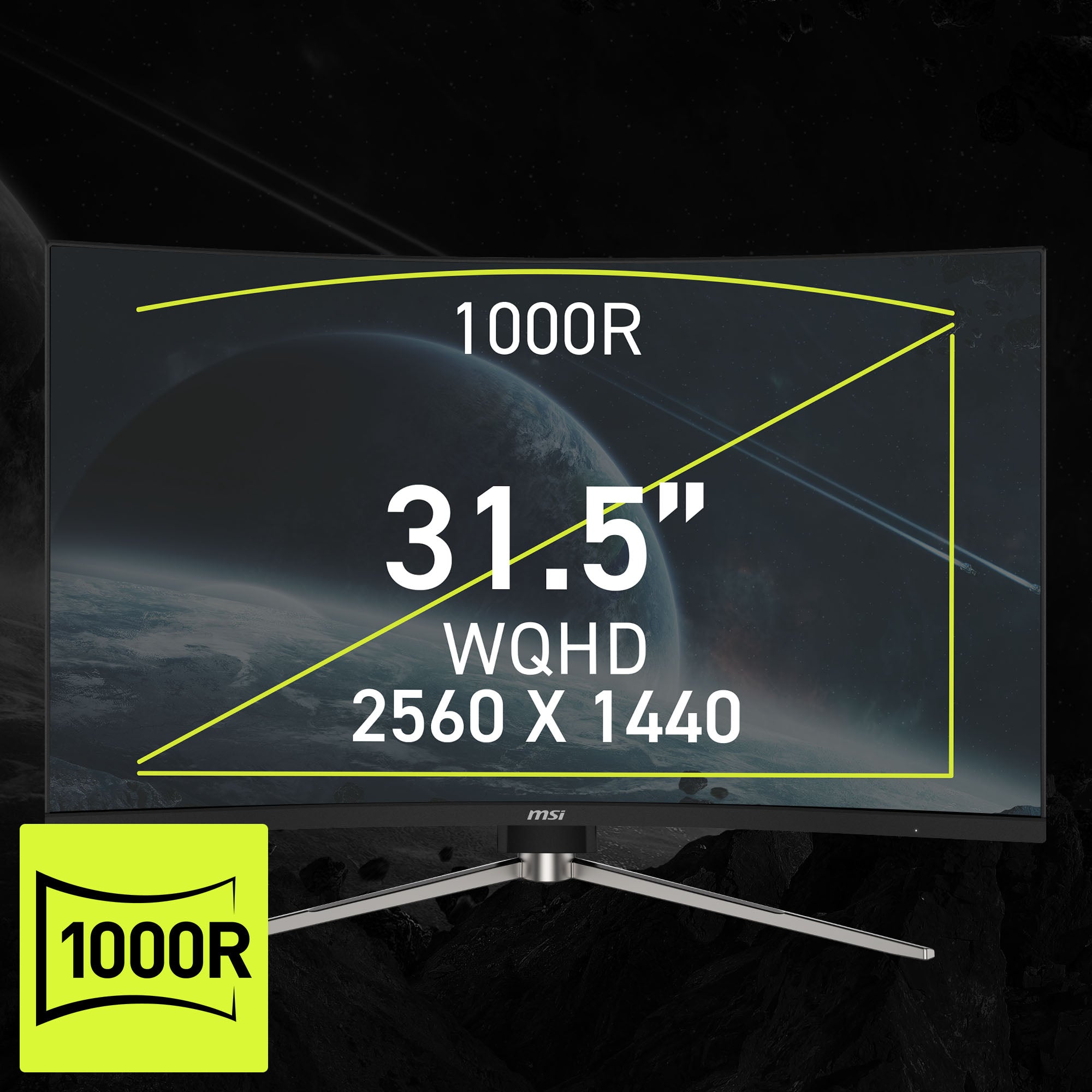 MSI CB MAG 325CQRF QD E2 | MSI Gaming Monitor - MSI e-Shop | Offiziell von MSI Deutschland