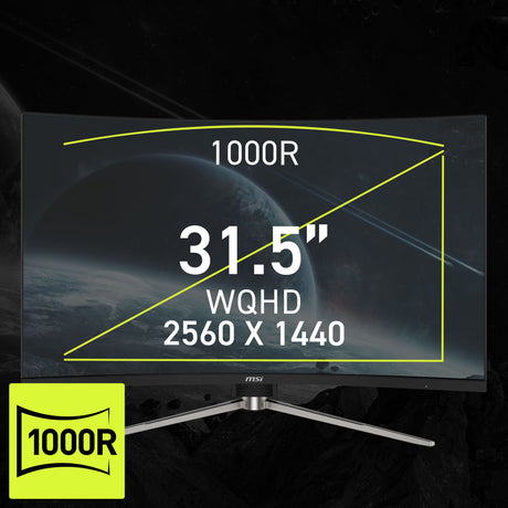 2er Pack - MAG 325CQRF QD E2 | MSI Gaming Monitor