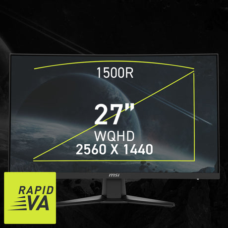 2er Pack - MAG 275CQF E18 | MSI Gaming Monitor