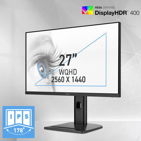 PRO MP273QP E2 | MSI PRO Monitor