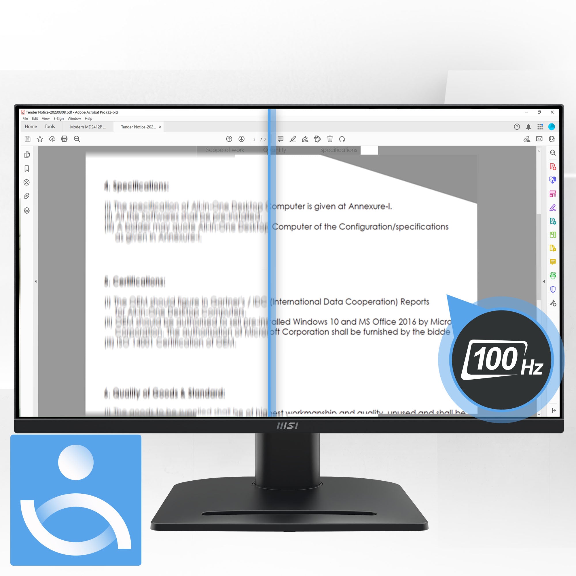 MSI PRO MP275QPG | MSI Pro Monitor - MSI e-Shop | Offiziell von MSI Deutschland