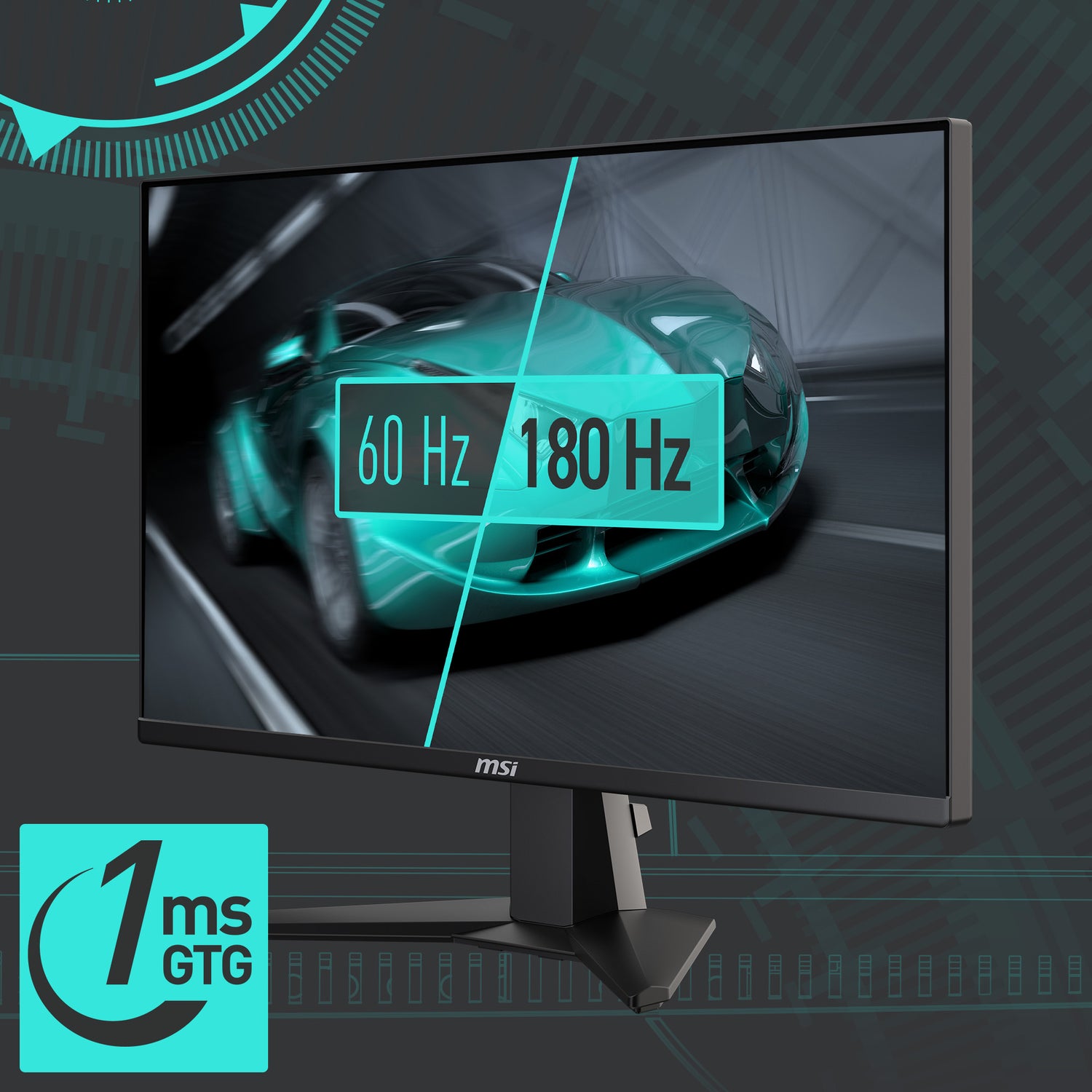 MSI G255FDE – 24,5″ 1920×1080 180 Hz Gaming-Monitor | MSI Deutschland ...