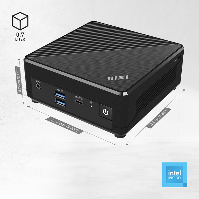 MSI CB Desktop PC Cubi N ADL-006DE |  Intel N200 | MSI Desktop Cube
