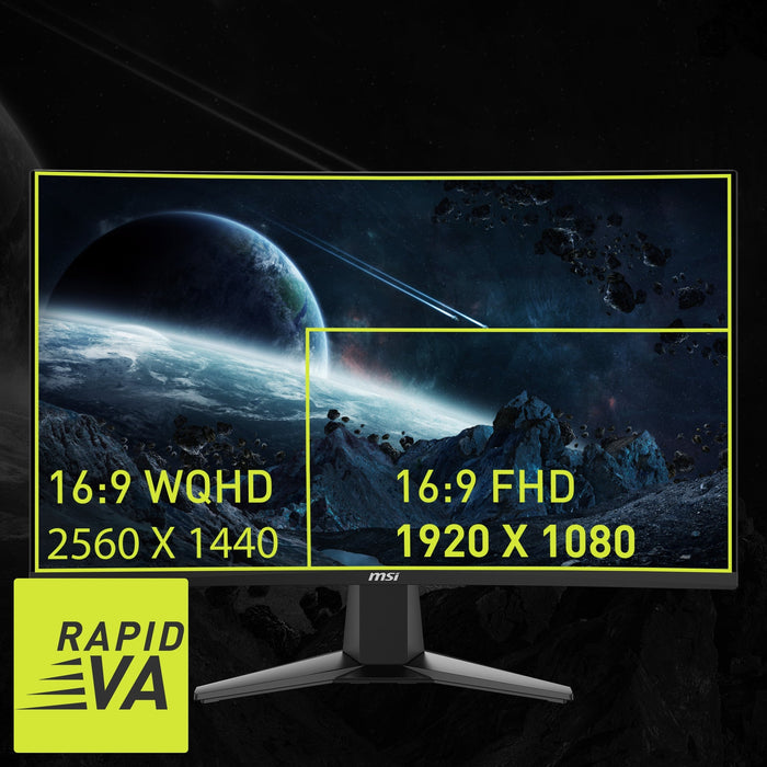 MSI Incent MAG 27CQ6FDE | MSI eSport Gaming Monitor - MSI e-Shop | Offiziell von MSI Deutschland