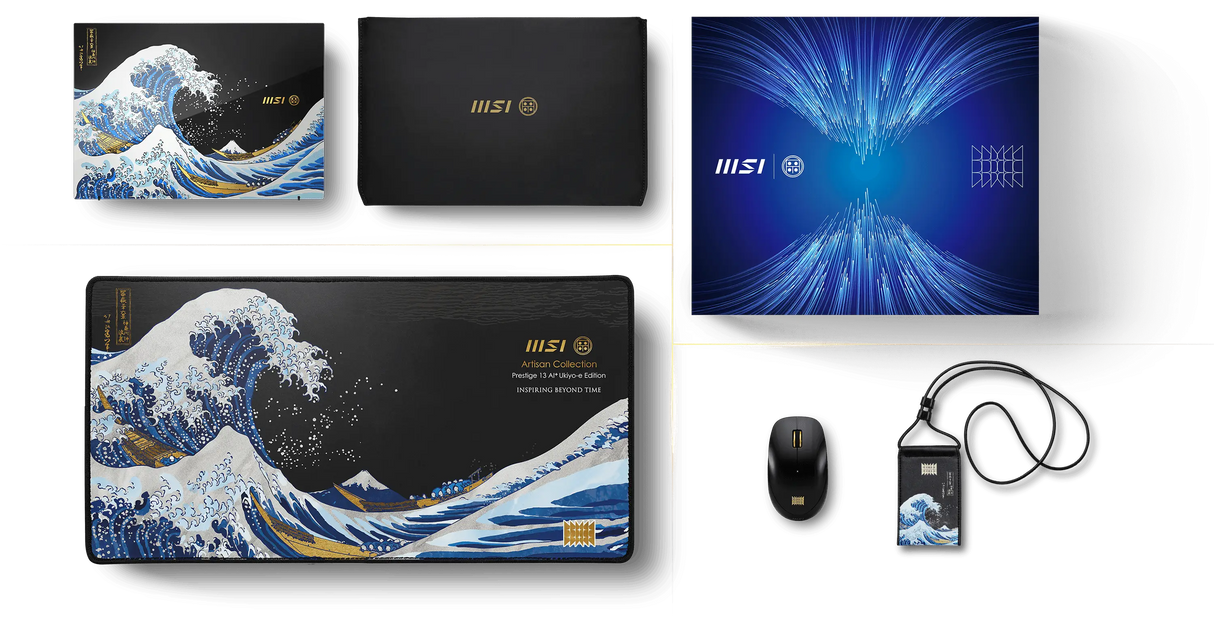 MSI CB Laptop Prestige 13 AI+ Ukiyoe Edition A2VMG-214