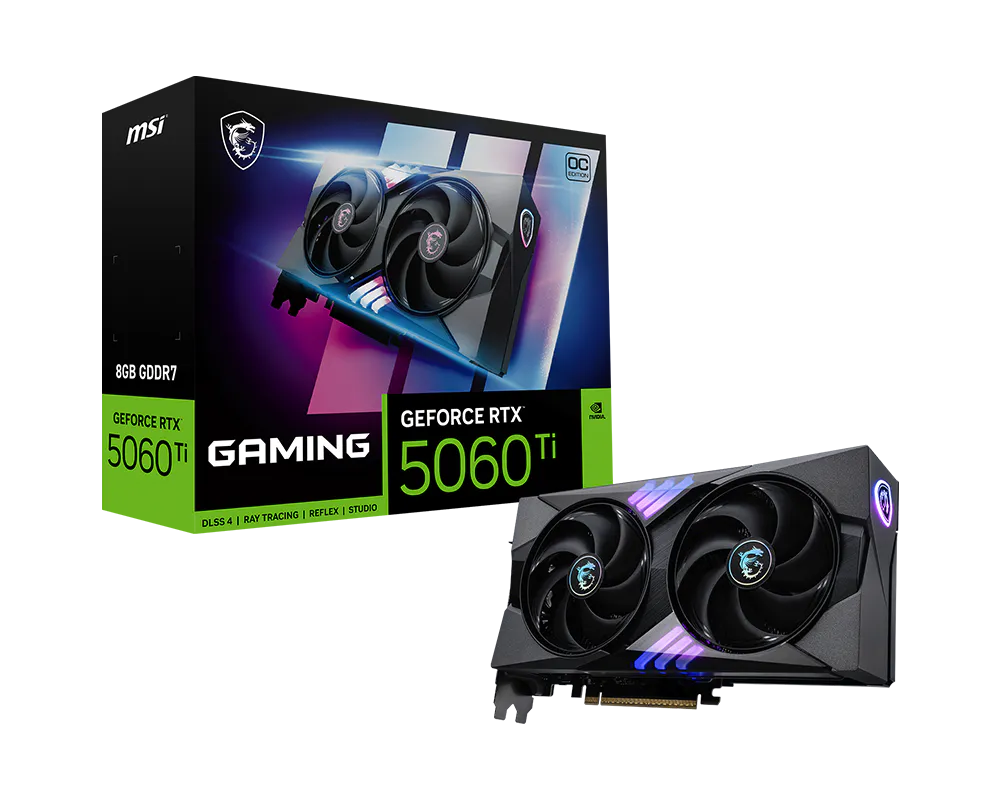 MSI Grafikkarte GeForce RTX 5060 Ti 8G GAMING OC - Refurbished
