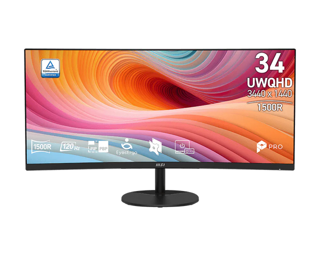PRO MP341CQ E12 | MSI Gaming Monitor  ****Verpackung leicht beschädigt**** - MSI e-Shop | Offiziell von MSI Deutschland