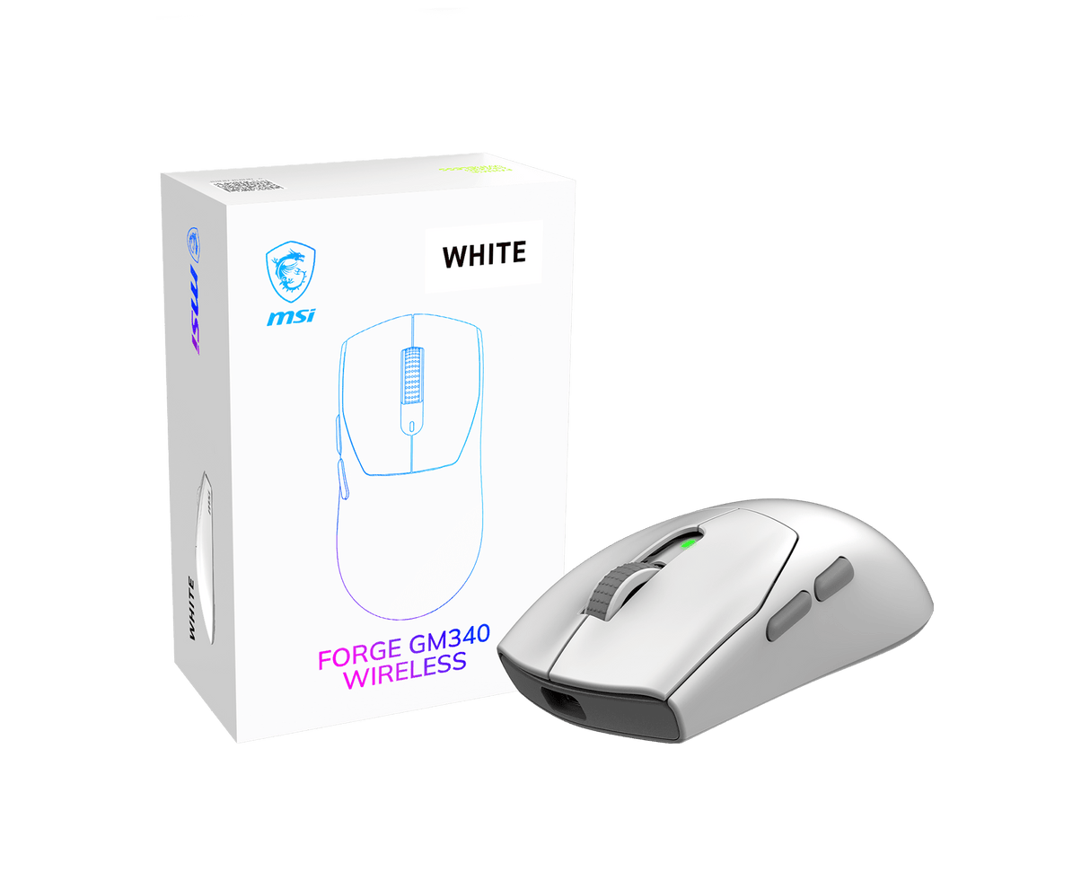 MSI Gaming Maus FORGE GM340 W WHITE