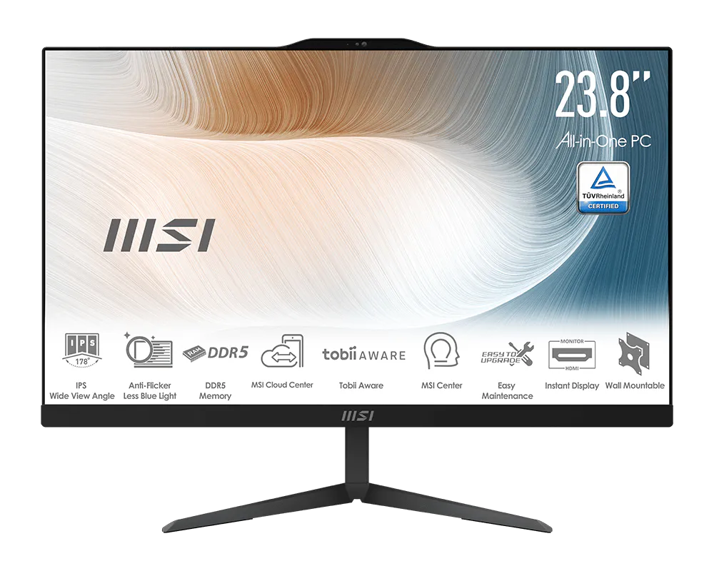 MSI All-In-One Desktop PC Modern AM242TP 1M-1227EU  ****Verpackung leicht beschädigt****