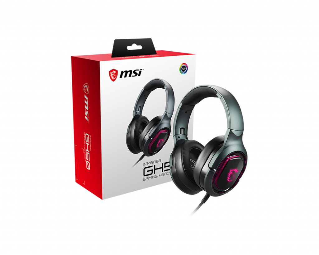 MSI Gaming Headset IMMERSE GH50 USB - MSI e-Shop | Offiziell von MSI Deutschland