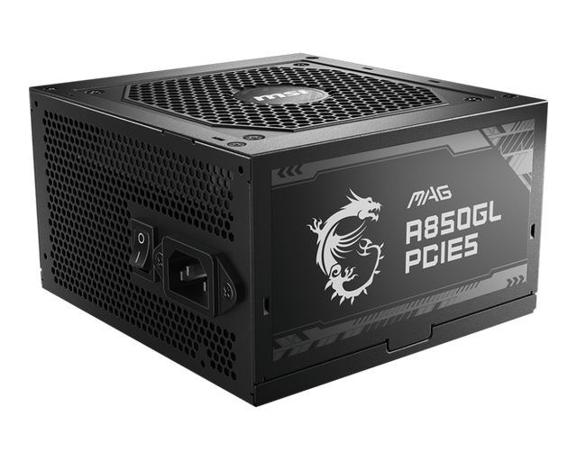 MSI Desktop PC Netzteil ATX 850Watt 80 Plus Gold MAG A850GL PCIE5 - MSI e-Shop | Offiziell von MSI Deutschland