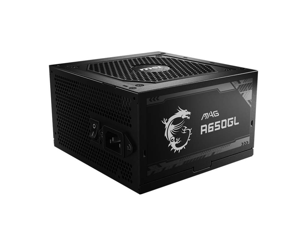 MSI Desktop PC Netzteil ATX 650Watt 80 Plus Gold MAG A650GL - MSI e-Shop | Offiziell von MSI Deutschland